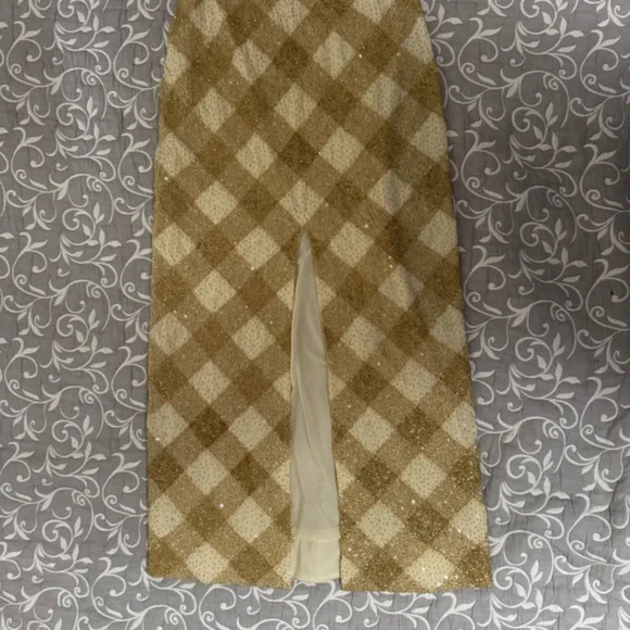 STAUD CUBISM DRESS GOLDEN HOUR - Picture 5 of 6